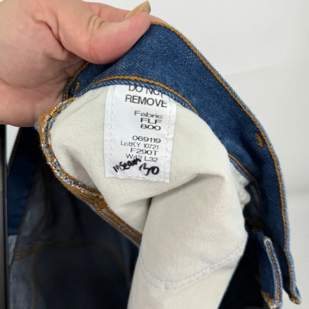 TYNDALE FR Mens Carpenter Jeans Arc‎ Rated Flame Resistant Blue Denim W42 L32